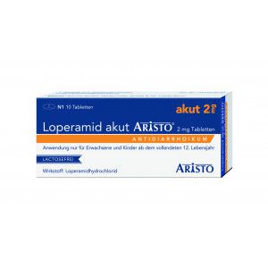 LOPERAMID akut Aristo 2 mg Tabletten