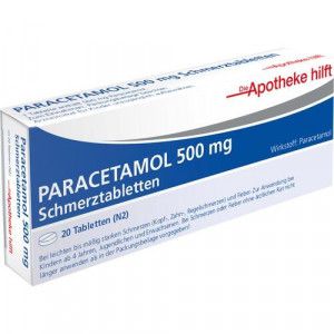 PARACETAMOL 500 mg Die Apotheke hilft Tabletten